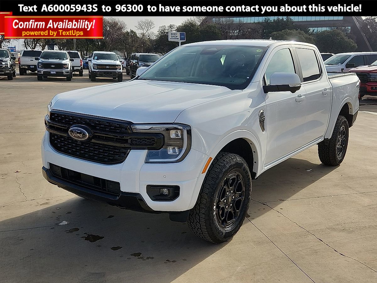 New 2025 Ford Ranger Lariat w/ FX4 Off-Road Package