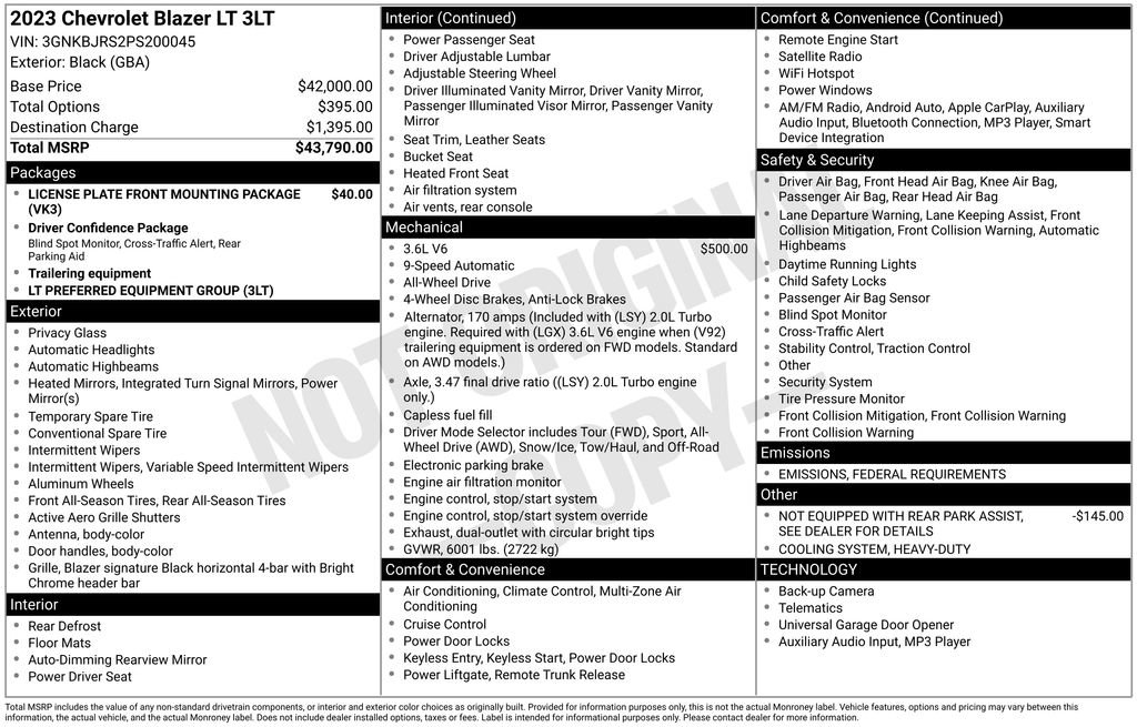 Certified 2023 Chevrolet Blazer LT image 11