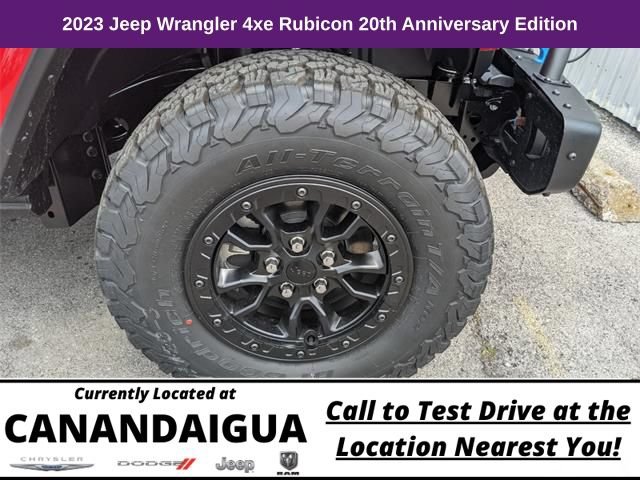 New 2023 Jeep Wrangler Unlimited Rubicon 4xe AWD/4WD image 32