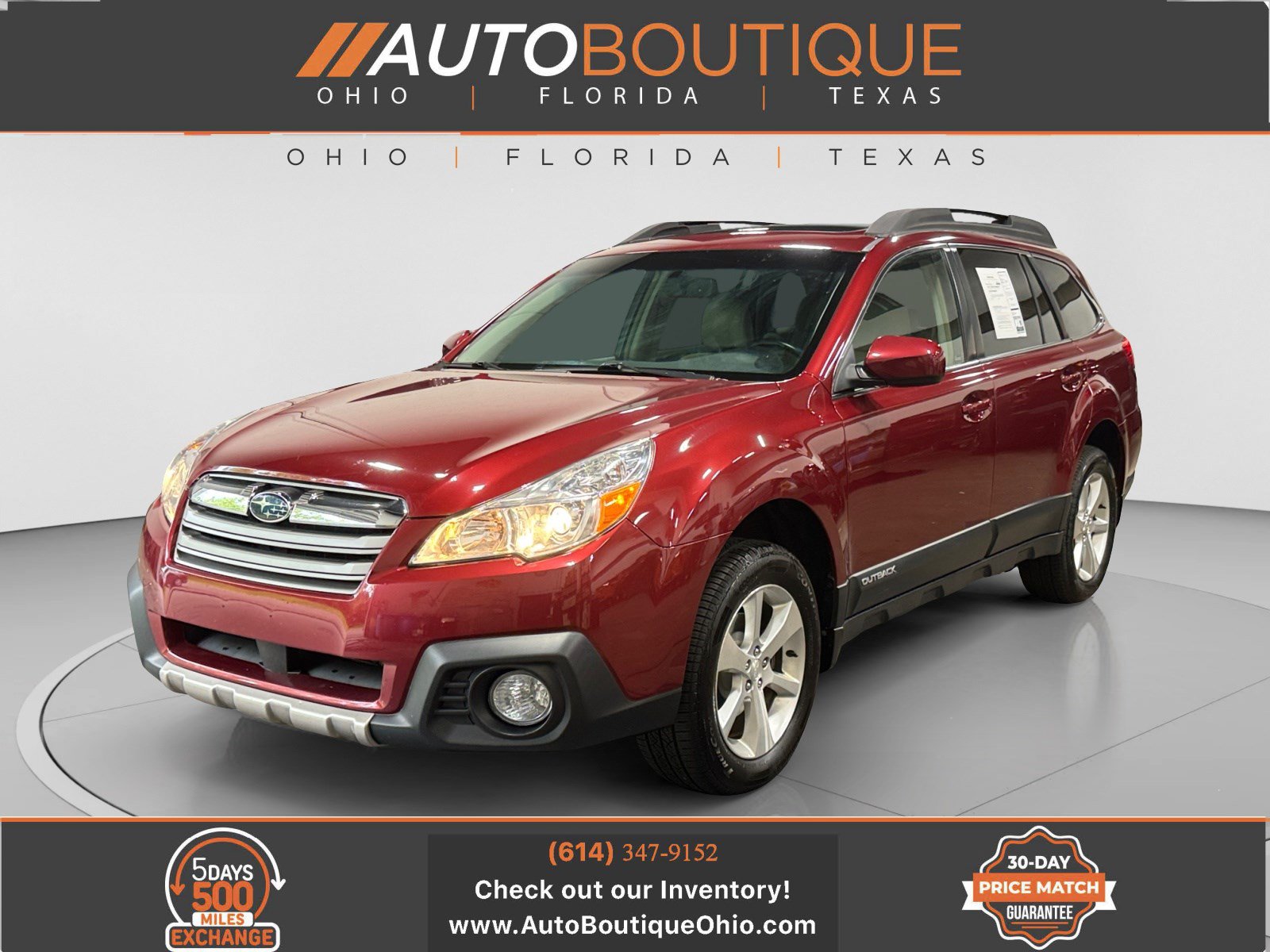 Used 2014 Subaru Outback 2.5i Limited AWD/4WD image 1