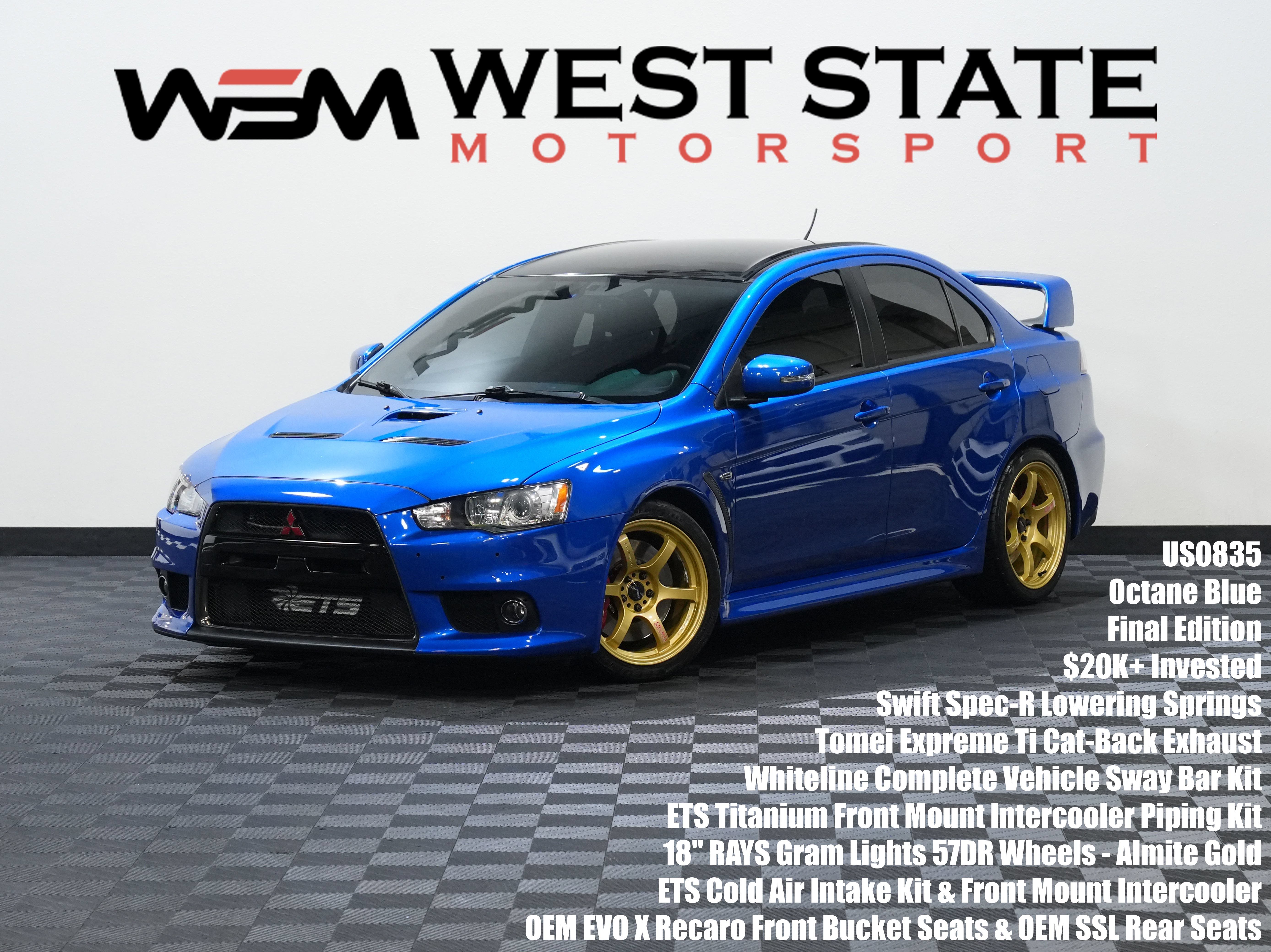 Used 2015 Mitsubishi Lancer Evolution Final Edition