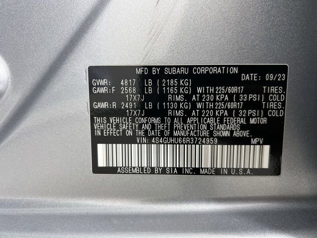 Used 2024 Subaru Crosstrek 2.5i Wilderness w/ Crosstrek Mirror Package image 35