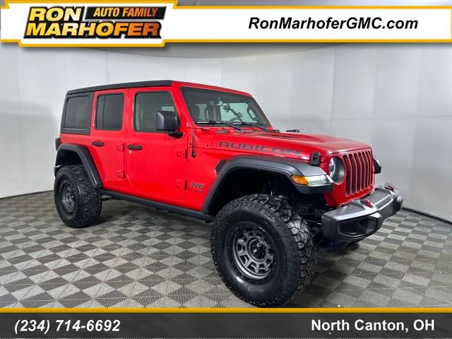 Used 2018 Jeep Wrangler Unlimited Rubicon w/ Uconnect 4C Nav & Sound Group