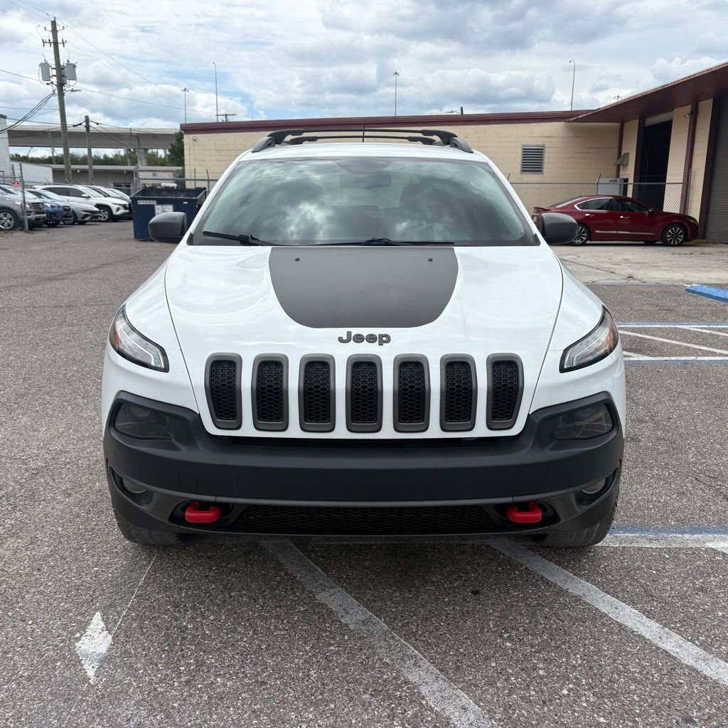 Used 2017 Jeep Cherokee Trailhawk w/ Comfort/Convenience Group AWD/4WD image 8