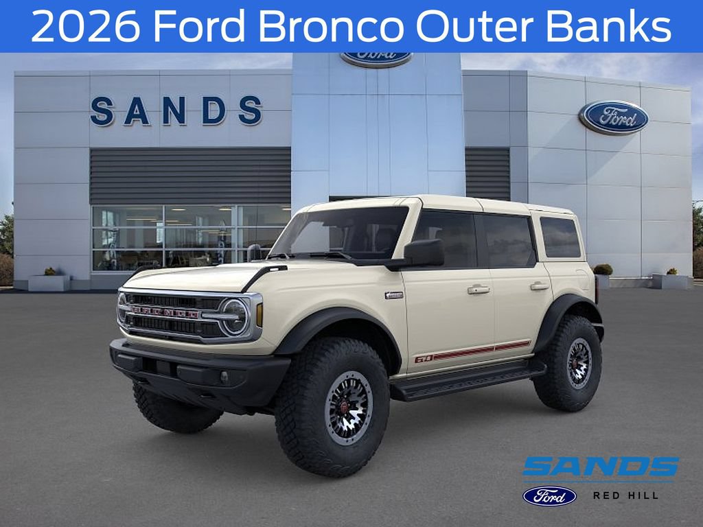 New 2026 Ford Bronco Outer Banks w/ Sasquatch Package AWD/4WD 360° Tour
