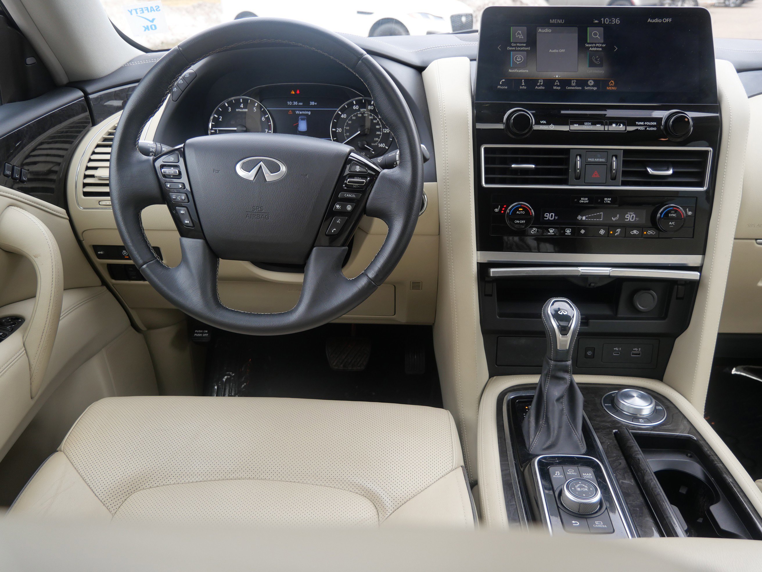 Used 2022 INFINITI QX80 Luxe w/ Cargo Package AWD/4WD image 19