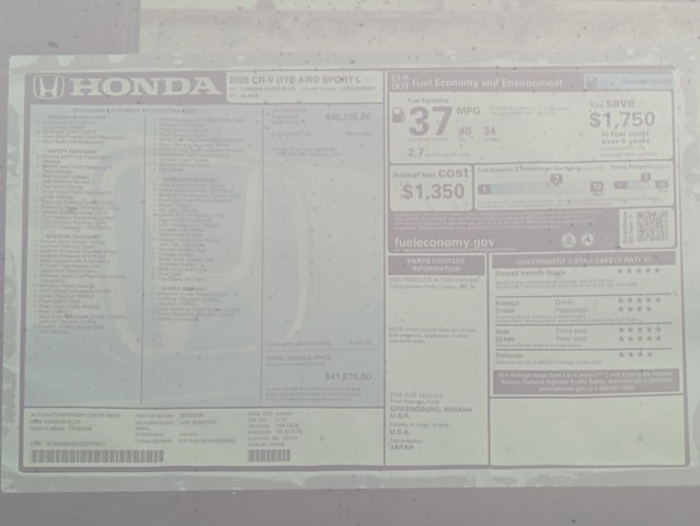 New 2026 Honda CR-V Sport-L image 18