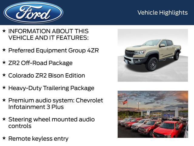 Used 2022 Chevrolet Colorado ZR2 w/ Colorado ZR2 Bison Edition image 5