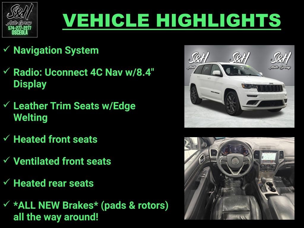 Used 2018 Jeep Grand Cherokee High Altitude image 3