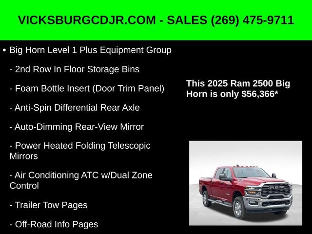 New 2025 RAM 2500 Big Horn image 11