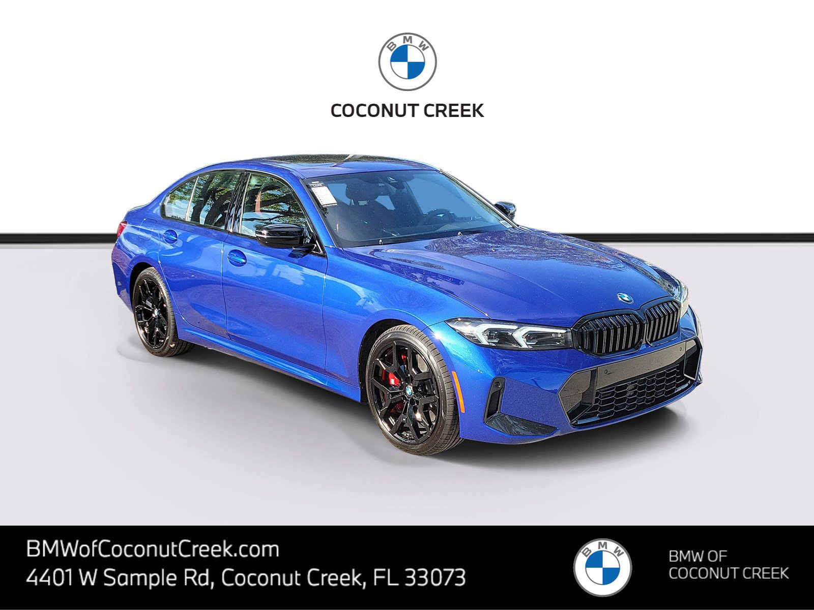New 2026 BMW 330i Sedan w/ M Sport Package