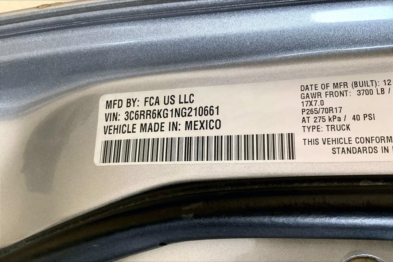 Used 2022 RAM 1500 Tradesman w/ Chrome Plus Package RWD image 33