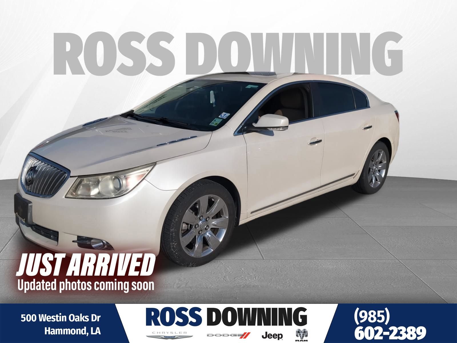 Used 2013 Buick LaCrosse Leather w/ Driver Confidence Package FWD image 1
