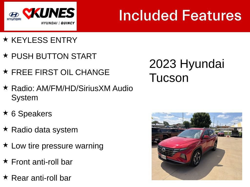 Used 2023 Hyundai Tucson SEL w/ Convenience Package AWD/4WD image 3
