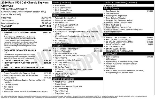 New 2026 RAM 4500 Tradesman image 5