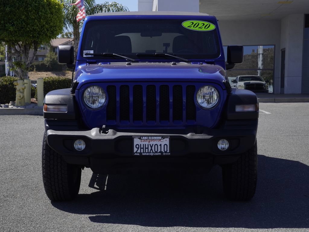 Certified 2020 Jeep Wrangler Unlimited Sport S AWD/4WD image 9