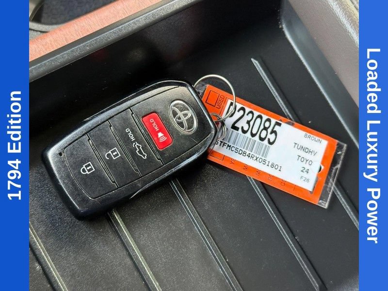 Used 2024 Toyota Tundra 1794 Edition AWD/4WD image 30