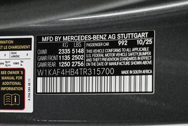 New 2026 Mercedes-Benz C 300 4MATIC Sedan image 27