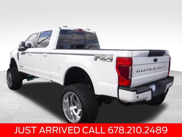 Used 2022 Ford F250 Lariat w/ Black Appearance Package AWD/4WD video 1