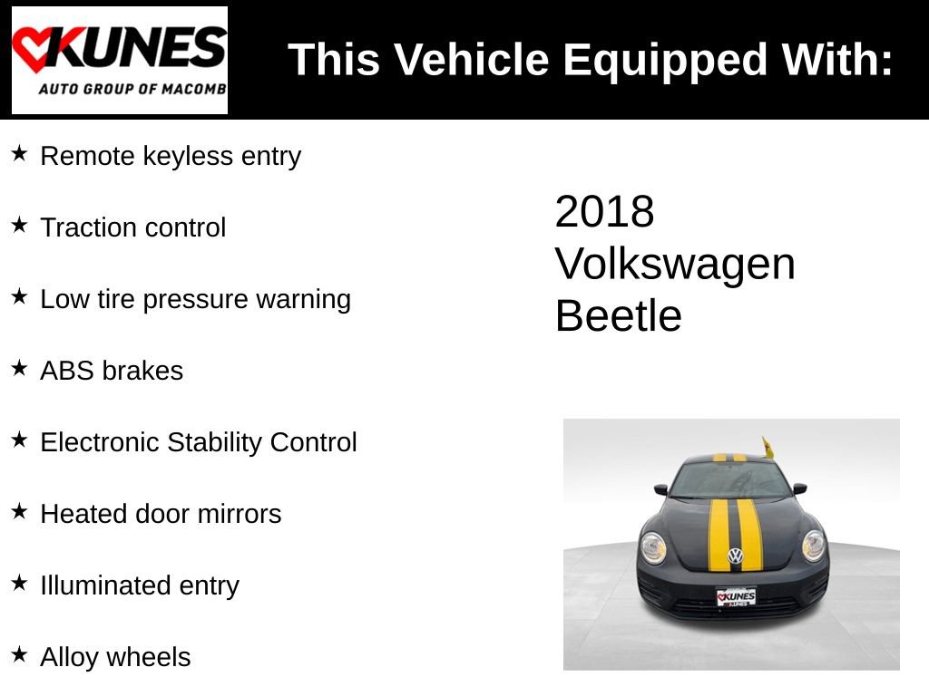 Used 2018 Volkswagen Beetle 2.0T S image 3