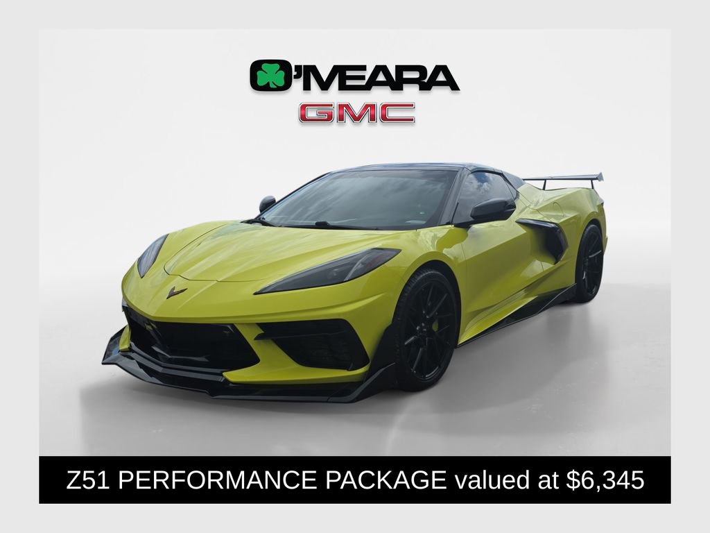 Used 2022 Chevrolet Corvette Stingray Premium Conv w/ Z51 Performance Package