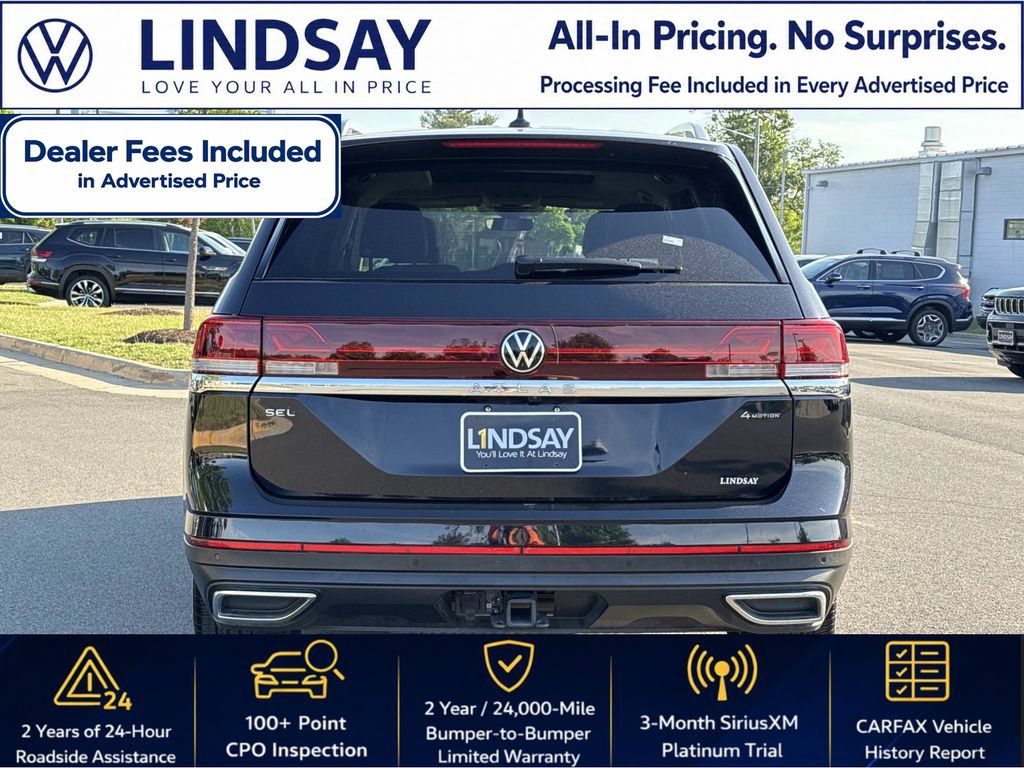 Certified 2025 Volkswagen Atlas SEL AWD/4WD image 4