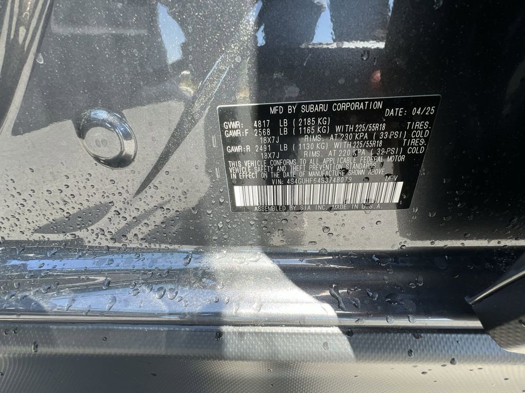 Used 2025 Subaru Crosstrek 2.5i Sport w/ Popular Package #4A image 32