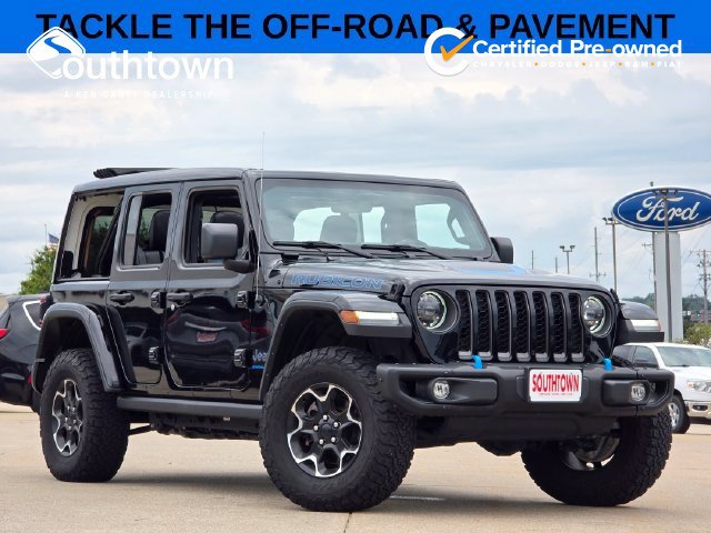 Used 2023 Jeep Wrangler Unlimited Rubicon 4xe w/ Steel Bumper Group