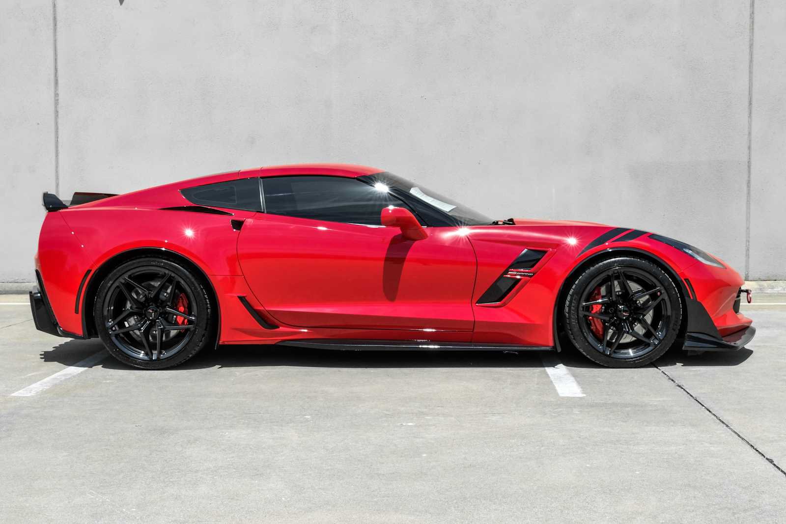 Used 2019 Chevrolet Corvette Grand Sport w/ Grand Sport Heritage Package RWD image 7