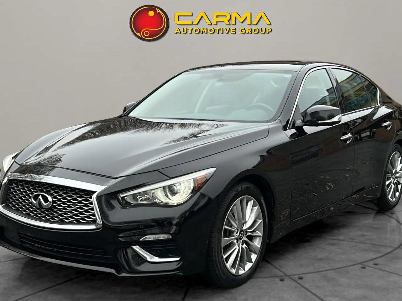 Used 2021 INFINITI Q50 Luxe
