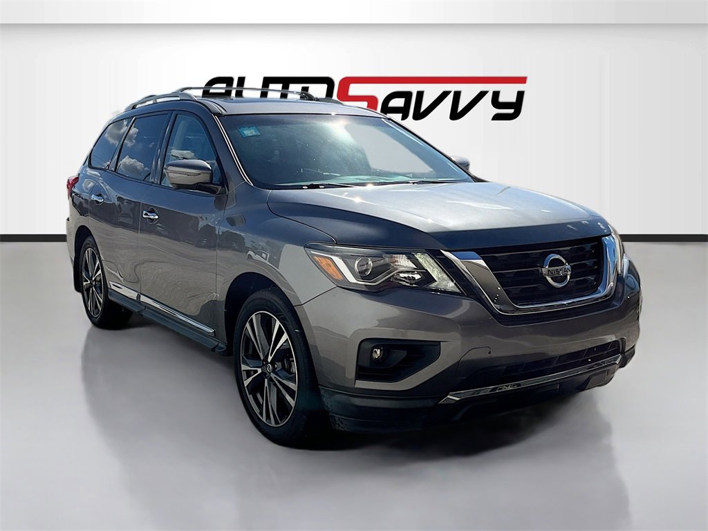 Used 2019 Nissan Pathfinder Platinum w/ Cargo Package image 1