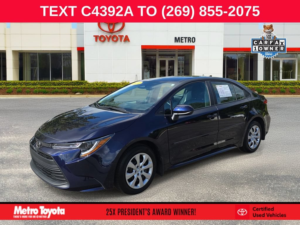 Certified 2024 Toyota Corolla LE FWD image 1