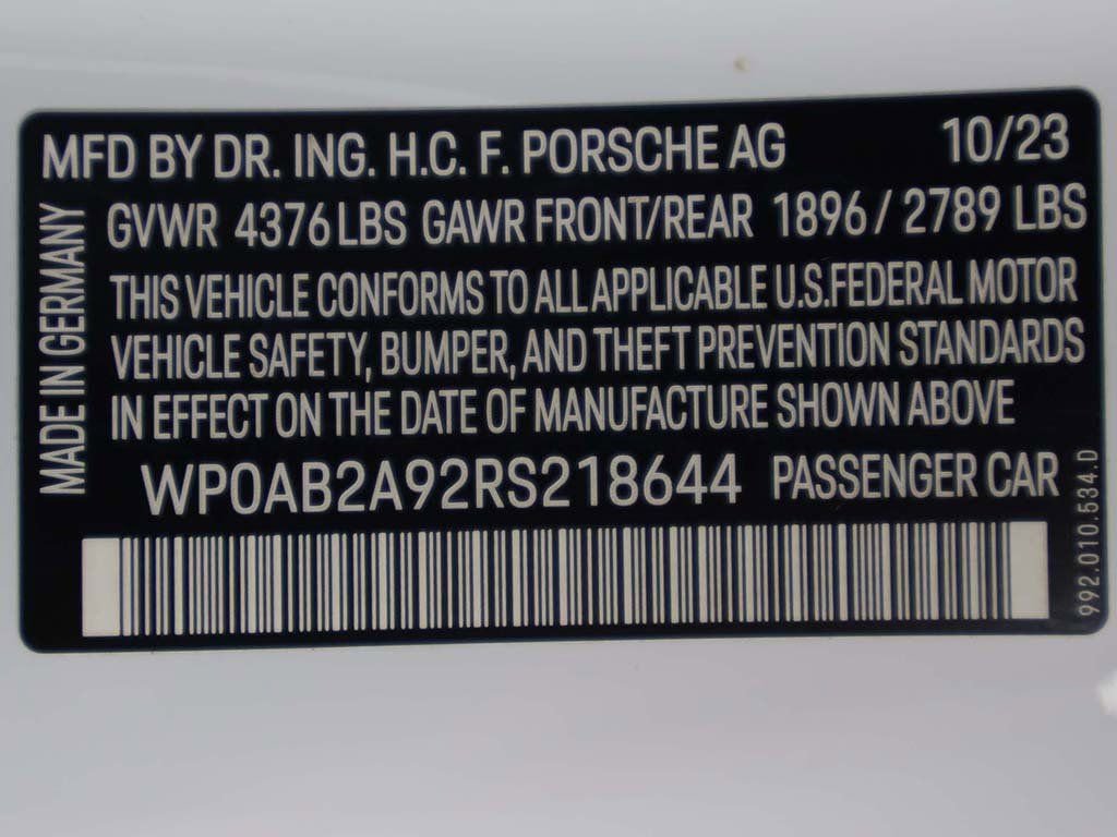 Used 2024 Porsche 911 Carrera S image 37