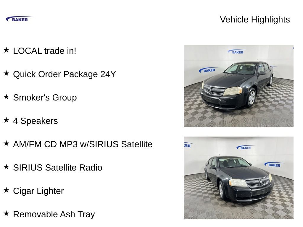 Used 2008 Dodge Avenger SE image 4