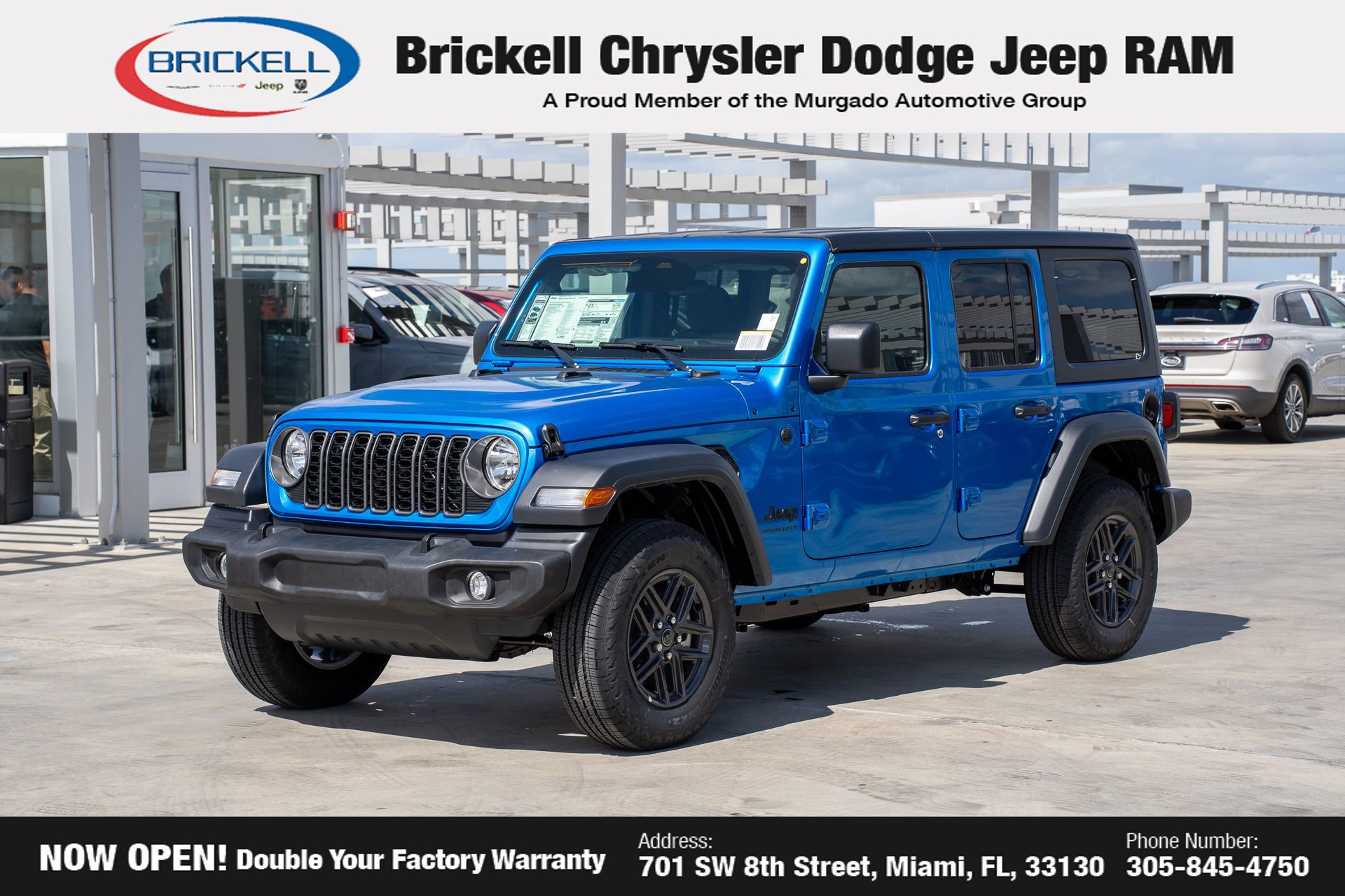 New 2025 Jeep Wrangler Sport S