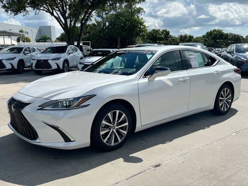 Certified 2021 Lexus ES 350 w/ Premium Package FWD image 3