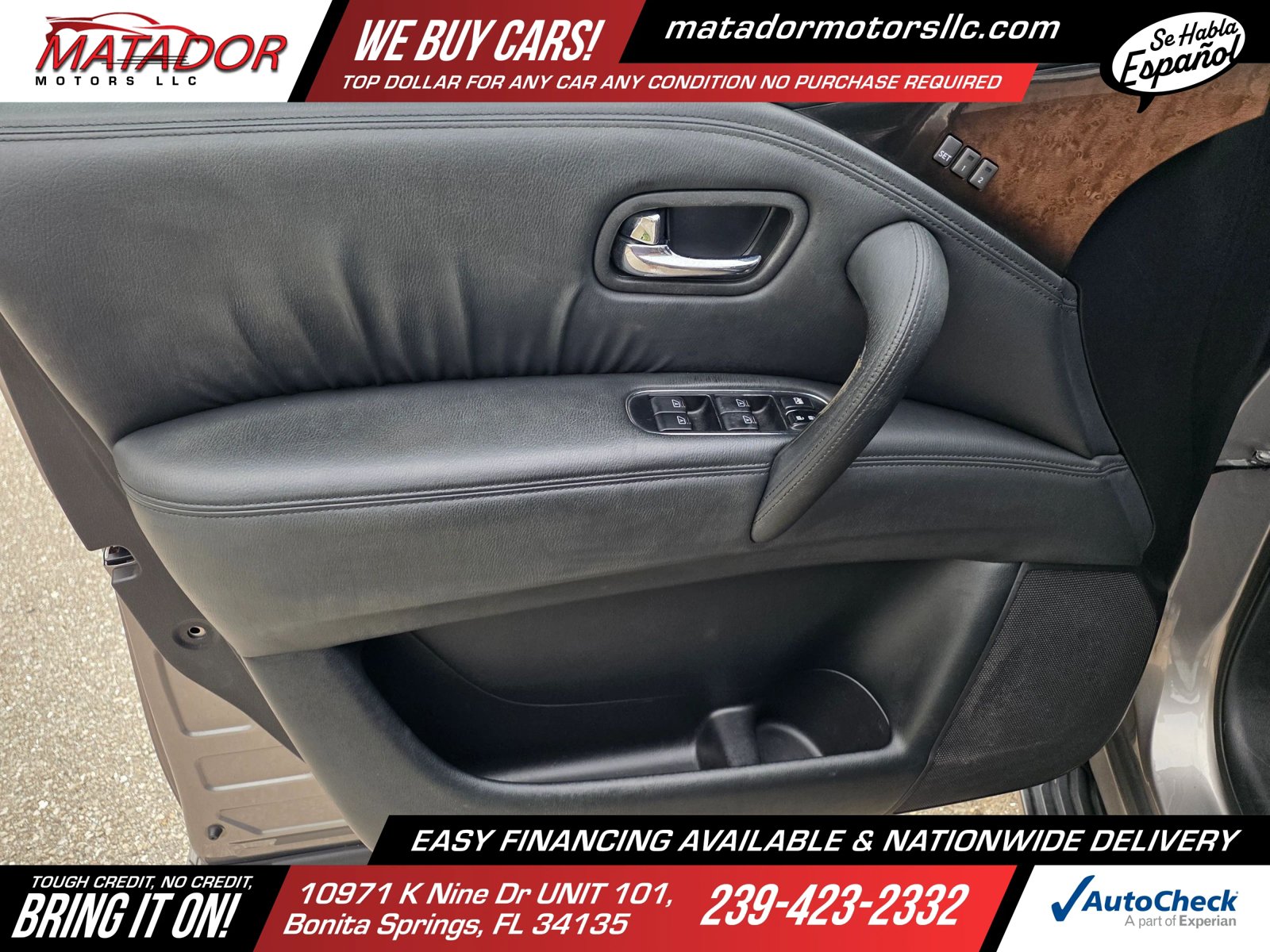 Used 2011 INFINITI QX56 4WD w/ Deluxe Touring Pkg image 8