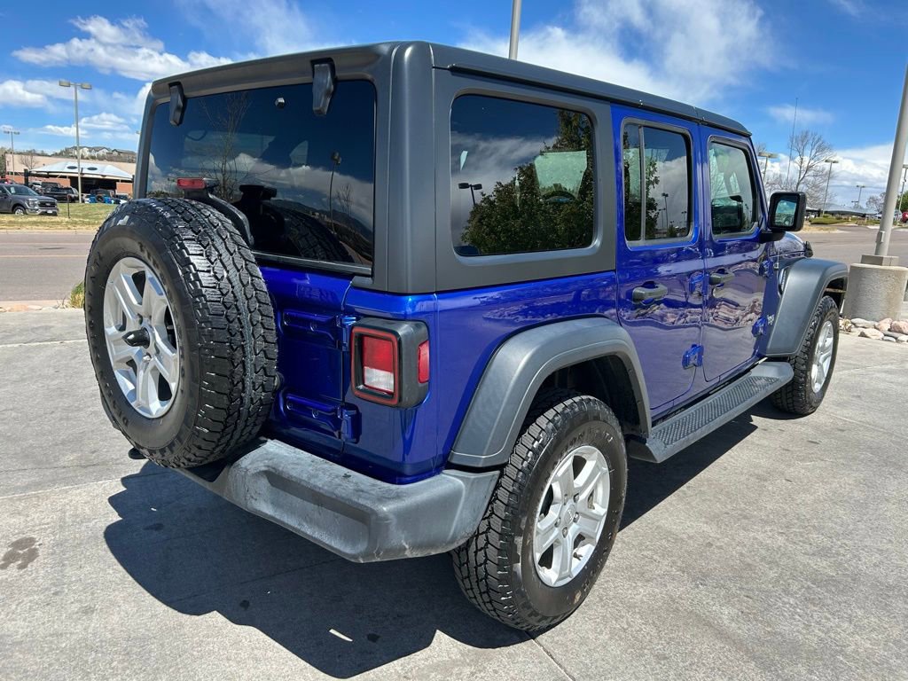 Used 2019 Jeep Wrangler Unlimited Sport S AWD/4WD image 9