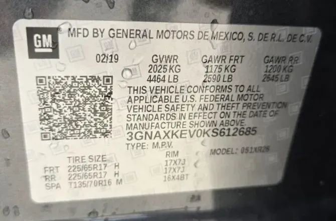 Used 2019 Chevrolet Equinox LT image 53