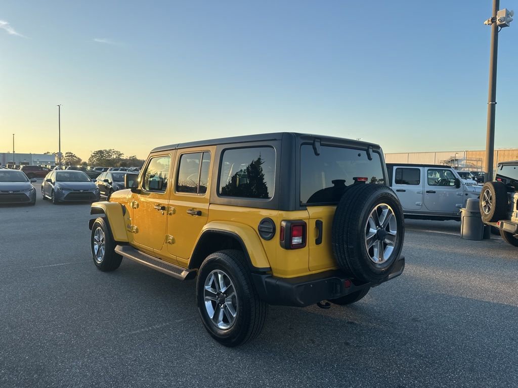 Used 2021 Jeep Wrangler Unlimited Sahara image 8