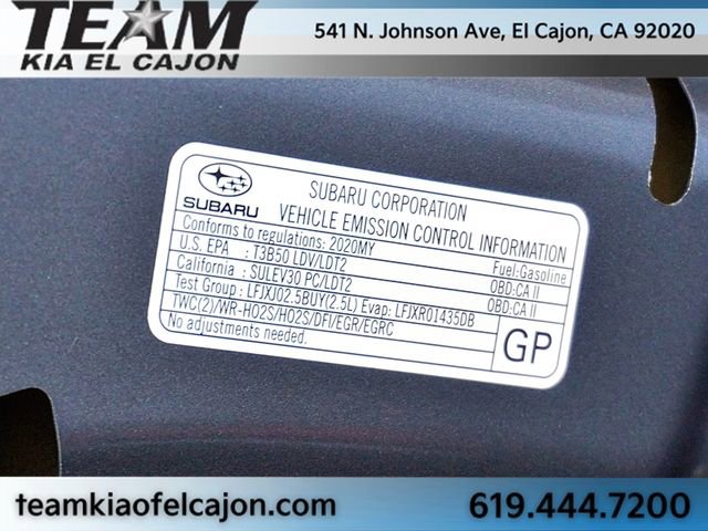 Used 2020 Subaru Outback Premium w/ Popular Package #1 image 35