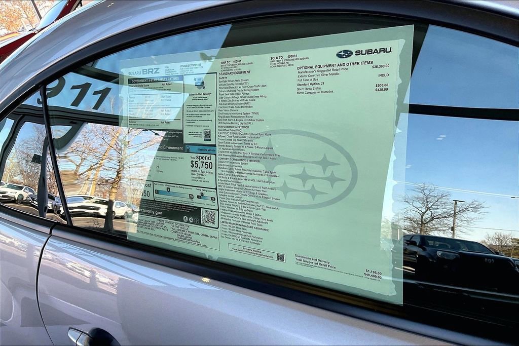 New 2026 Subaru BRZ tS image 17