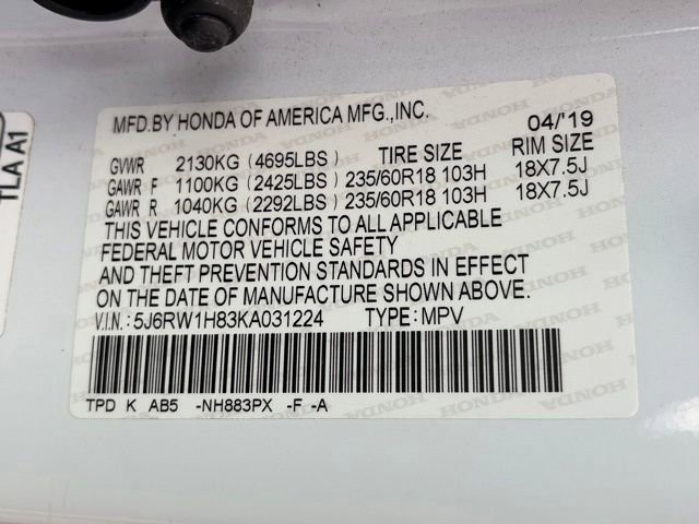 Used 2019 Honda CR-V EX-L image 34