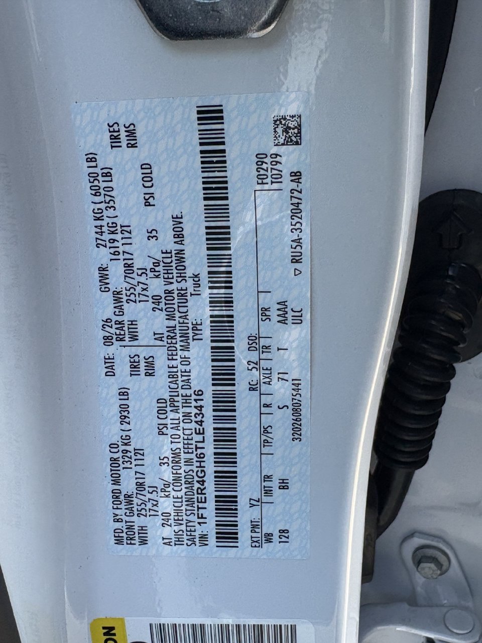 New 2026 Ford Ranger XLT RWD image 27