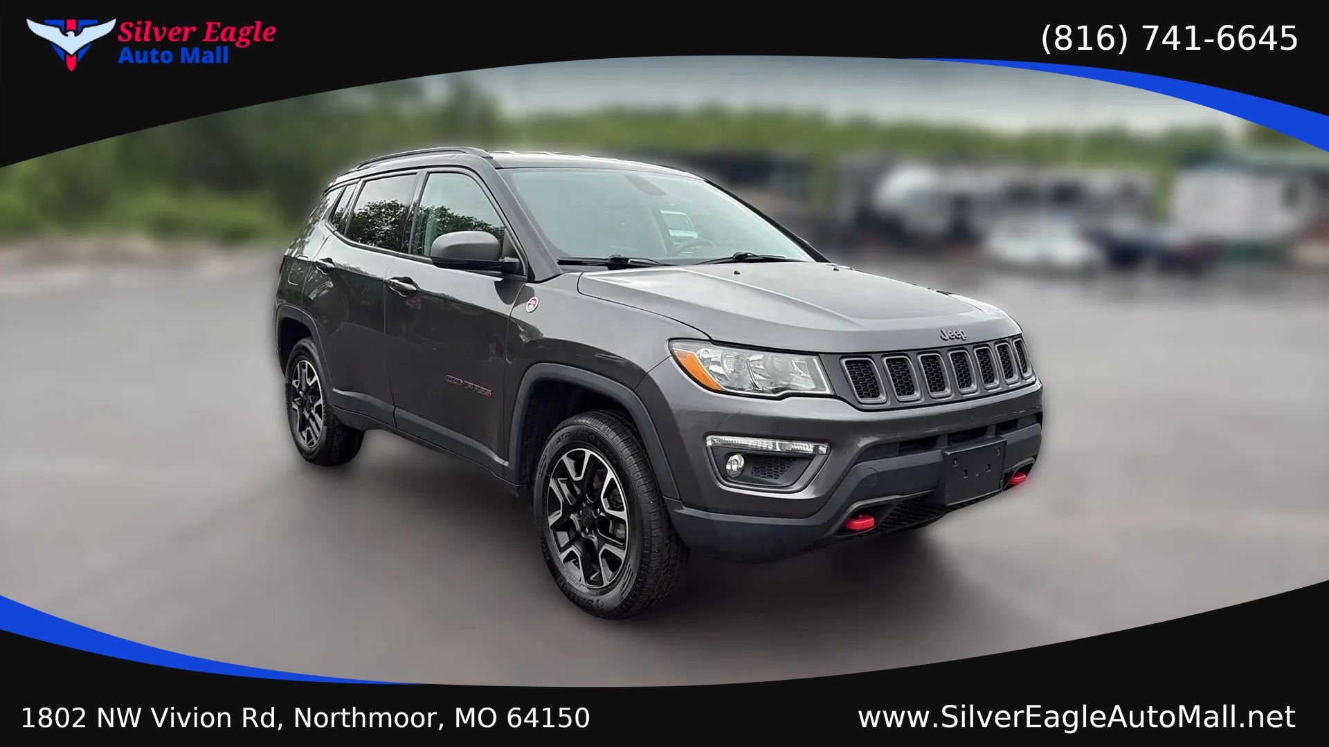 Used 2019 Jeep Compass Trailhawk AWD/4WD image 7