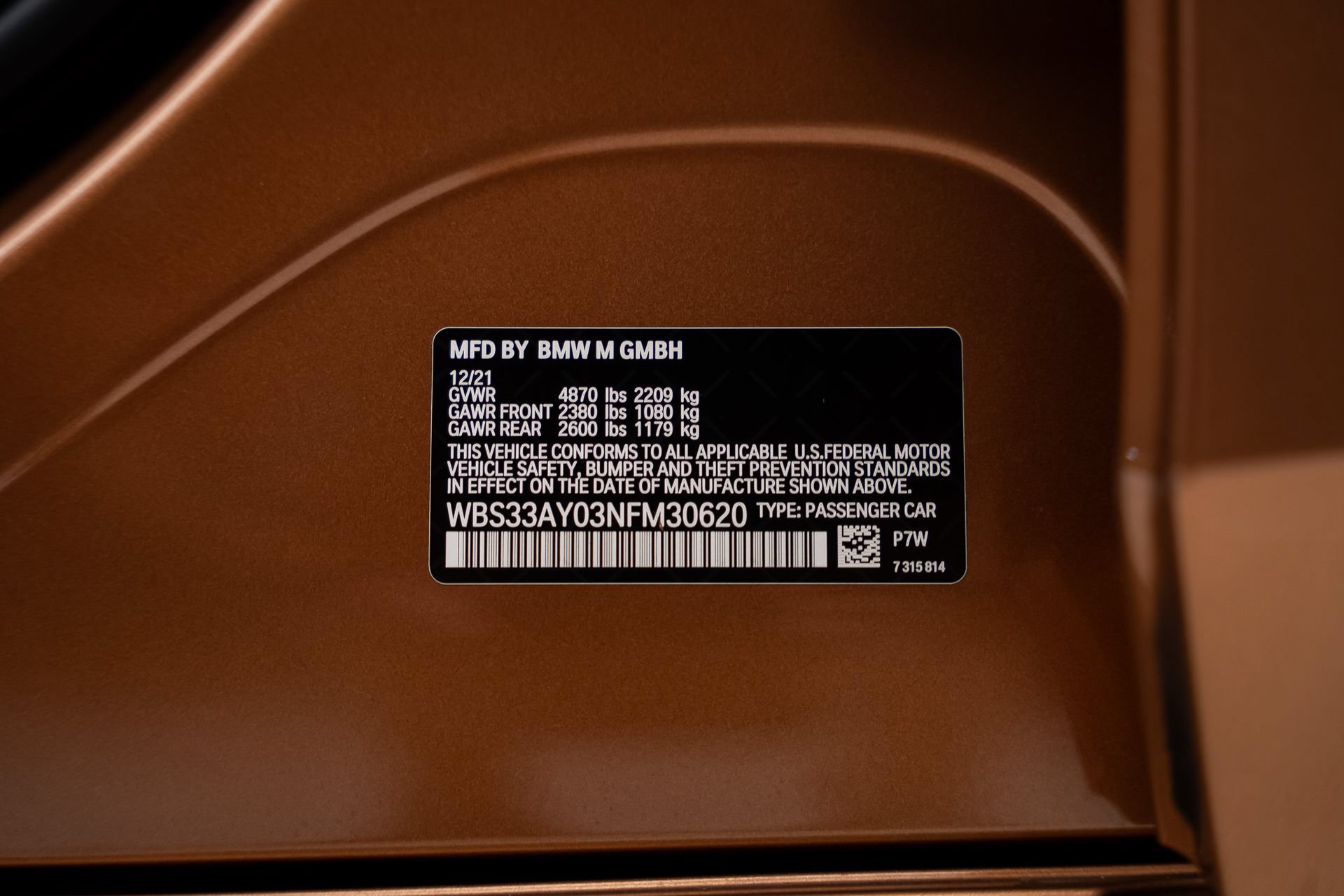 Used 2022 BMW M3 Competition w/ Executive Package RWD image 61