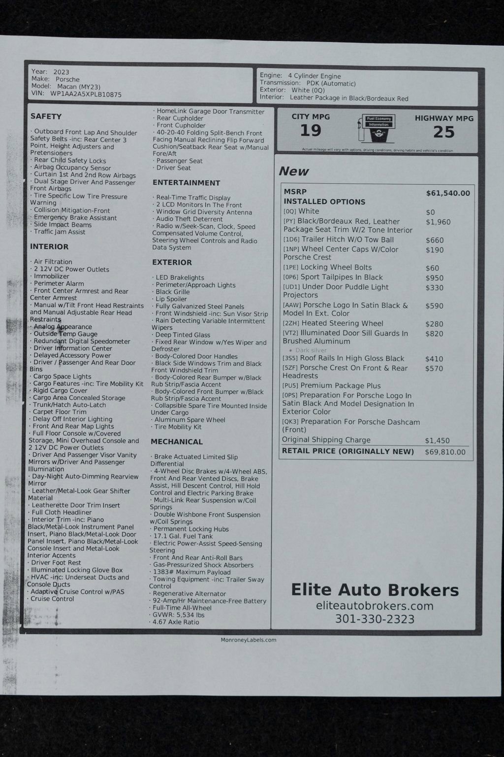 Used 2023 Porsche Macan image 48