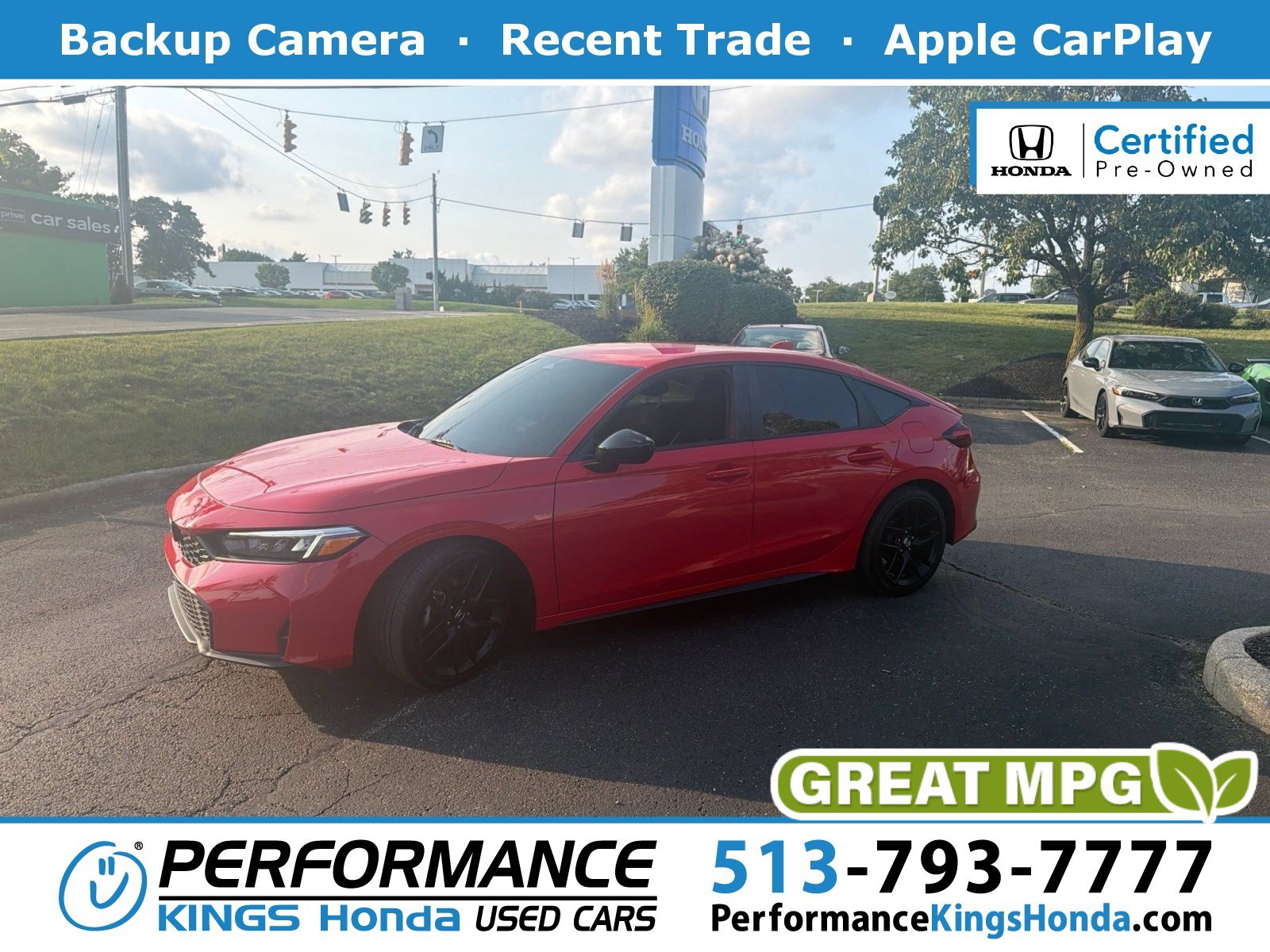 Used 2025 Honda Civic Sport image 1
