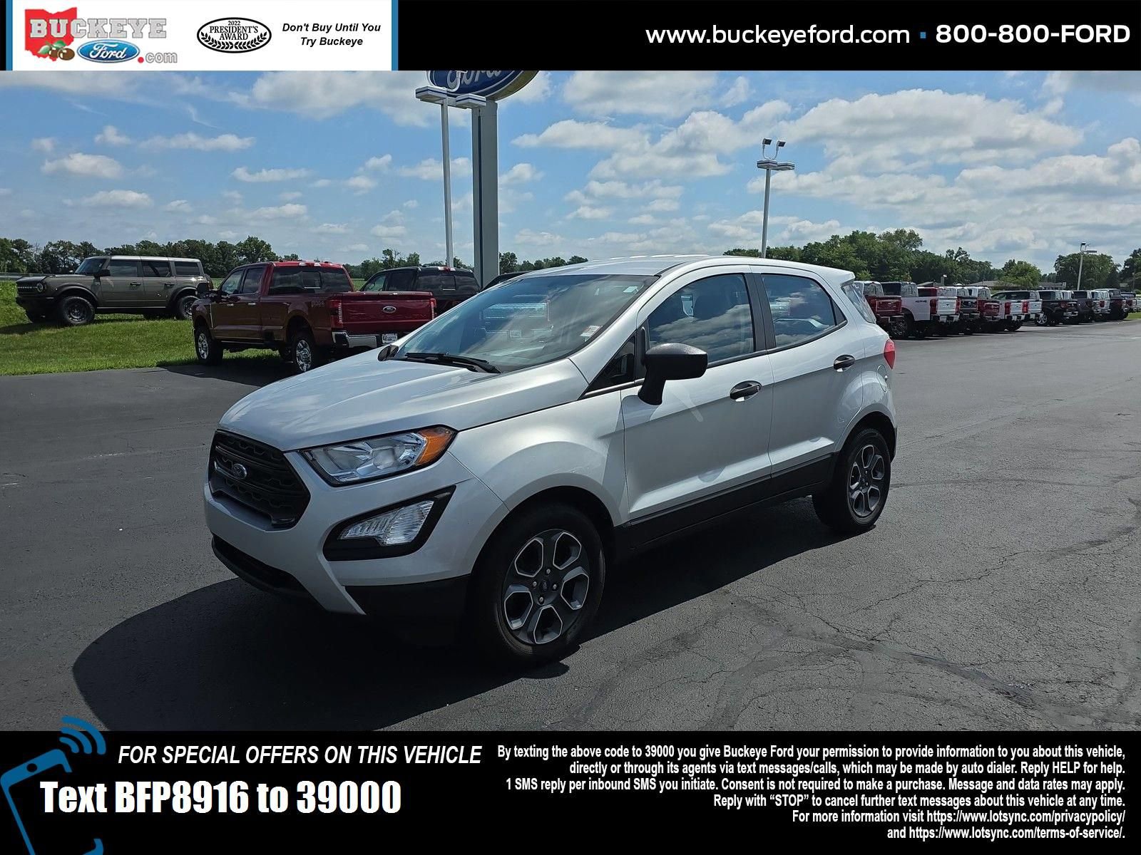 Used 2021 Ford EcoSport S
