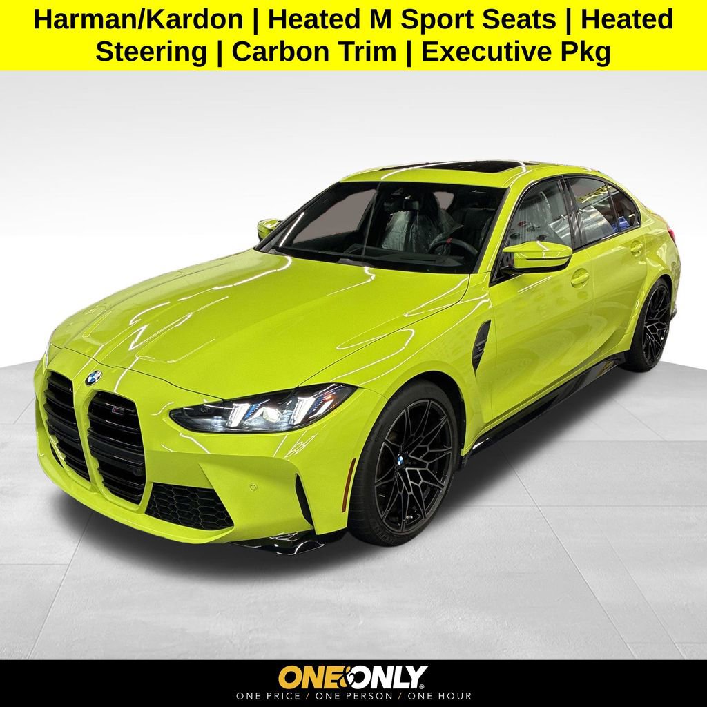 Used 2025 BMW M3 Competition w/ Executive Package AWD/4WD image 1